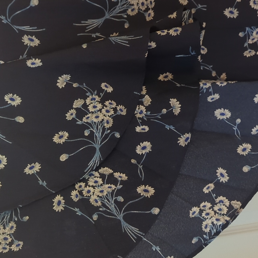 Navy Floral Spring And Summer 🌼 Dress - Picture 7 of 8